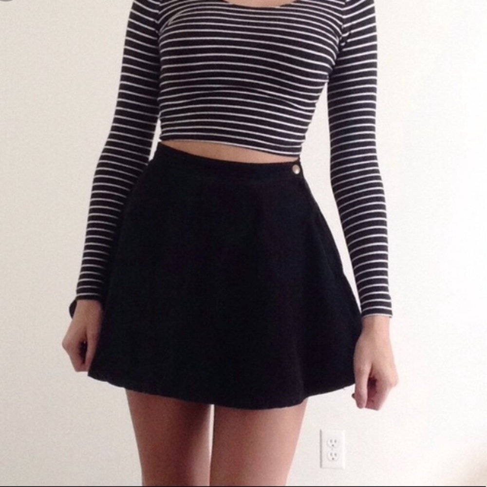 American Apparel  Corduroy Skirt